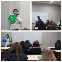 Ação de sensibilização sobre reciclagem